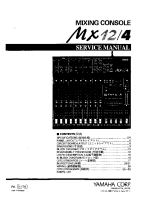 Yamaha MX-12-4 - Service Manual 